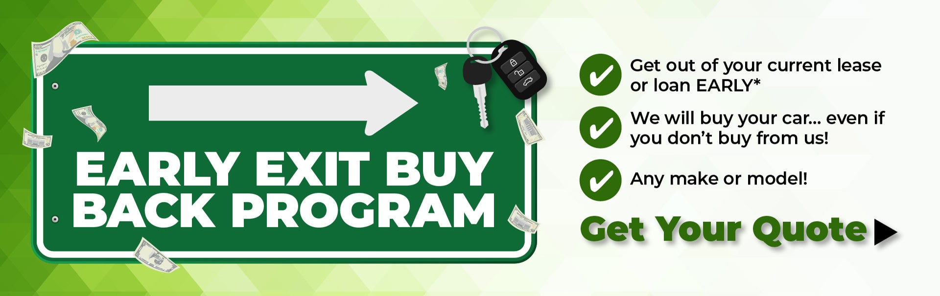 Early Exit Buy Back Program - Get Your Quote